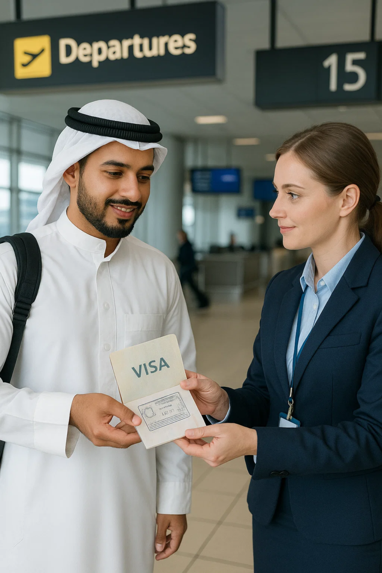 إصدار التأشيرات